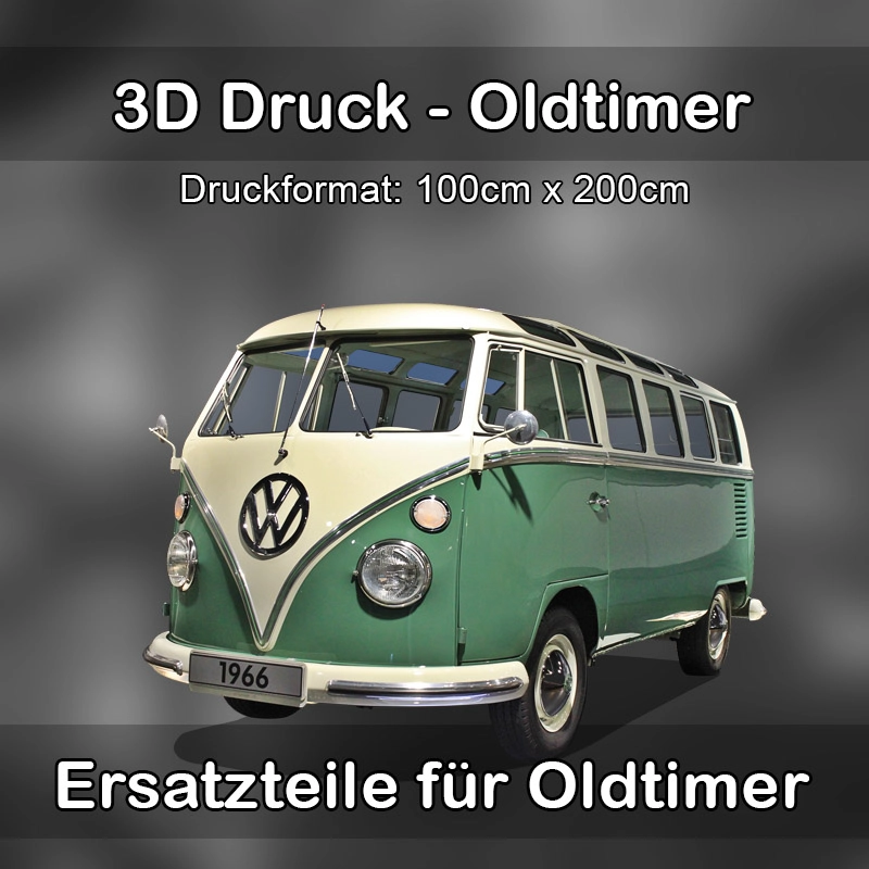 Großformat 3D Druck für Oldtimer Restauration in Bad Berleburg 