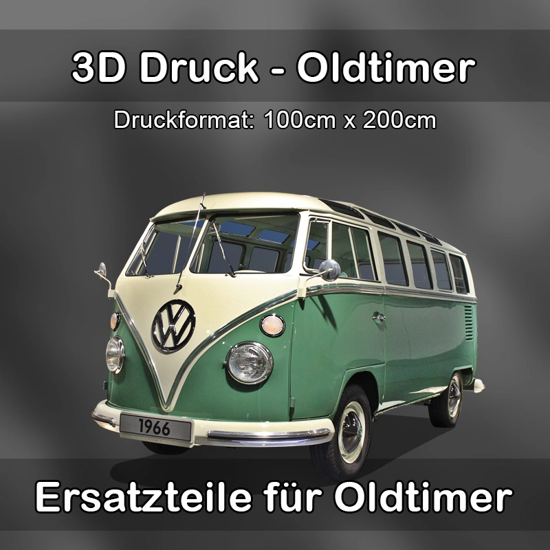 Großformat 3D Druck für Oldtimer Restauration in Bad Bramstedt 
