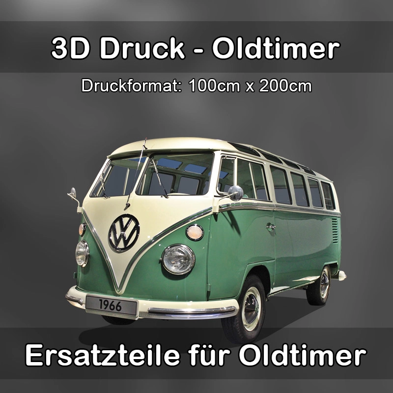 Großformat 3D Druck für Oldtimer Restauration in Bad Brückenau 