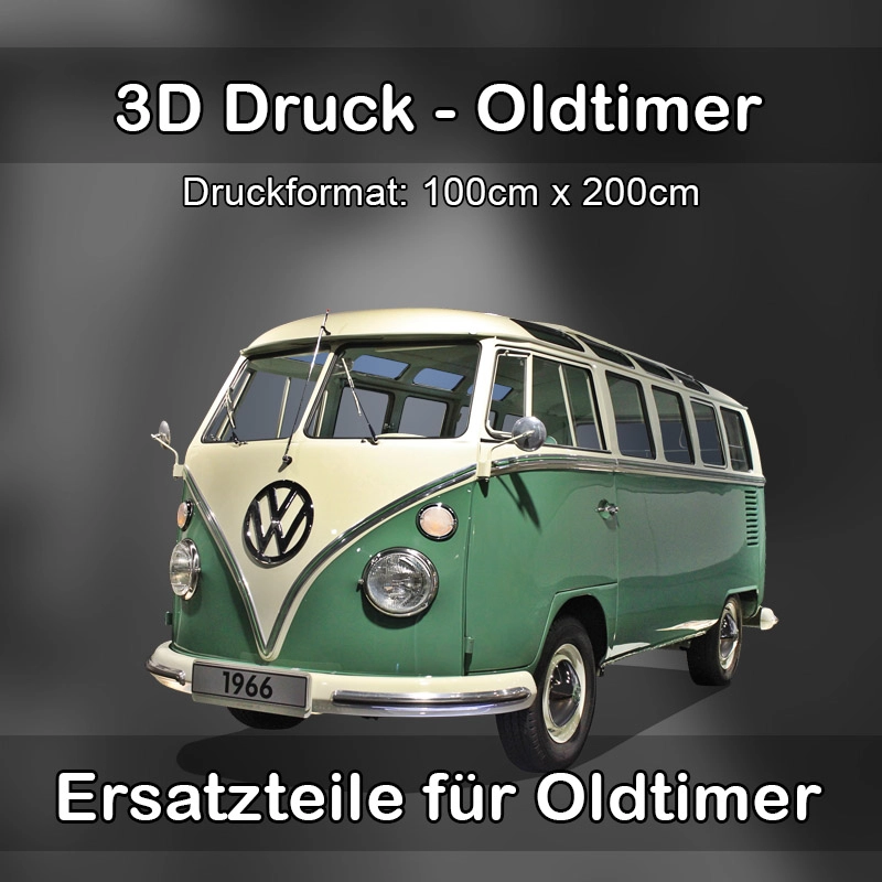 Großformat 3D Druck für Oldtimer Restauration in Bad Ditzenbach 