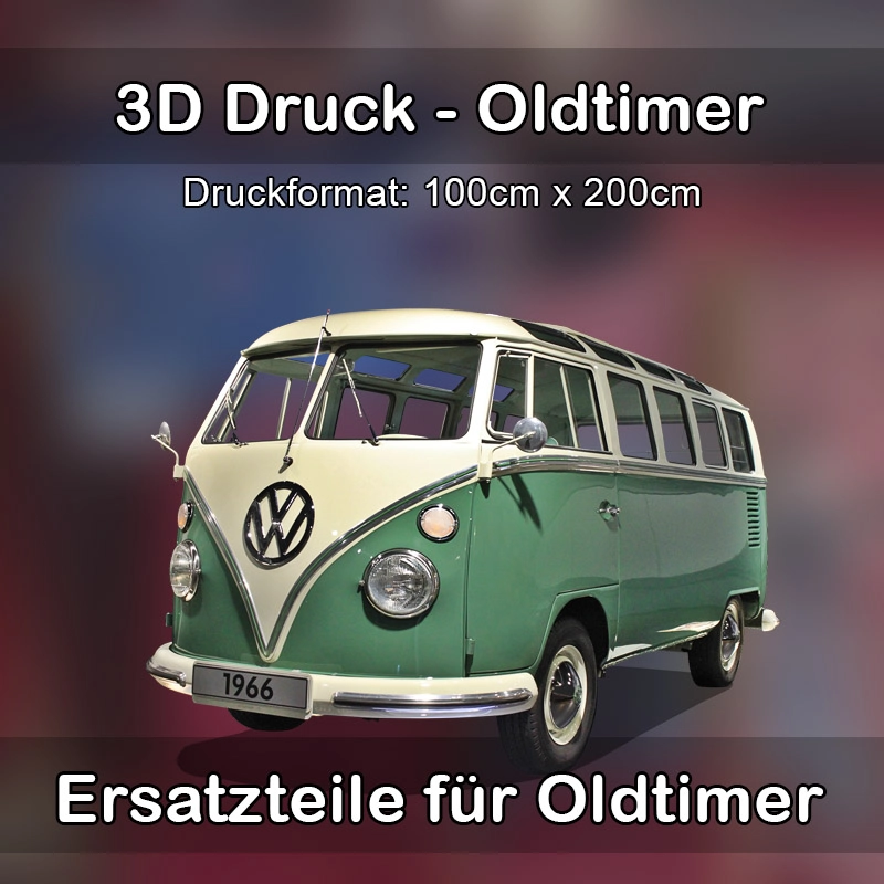 Großformat 3D Druck für Oldtimer Restauration in Bad Doberan 