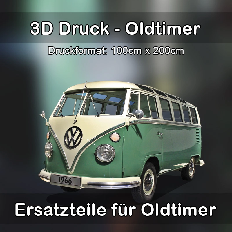 Großformat 3D Druck für Oldtimer Restauration in Bad Elster 