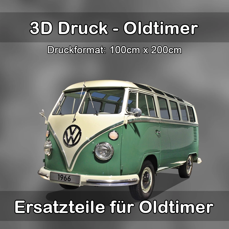 Großformat 3D Druck für Oldtimer Restauration in Bad Emstal 