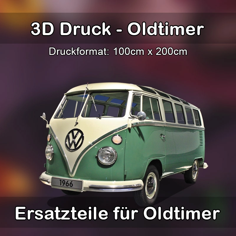 Großformat 3D Druck für Oldtimer Restauration in Bad Frankenhausen/Kyffhäuser 