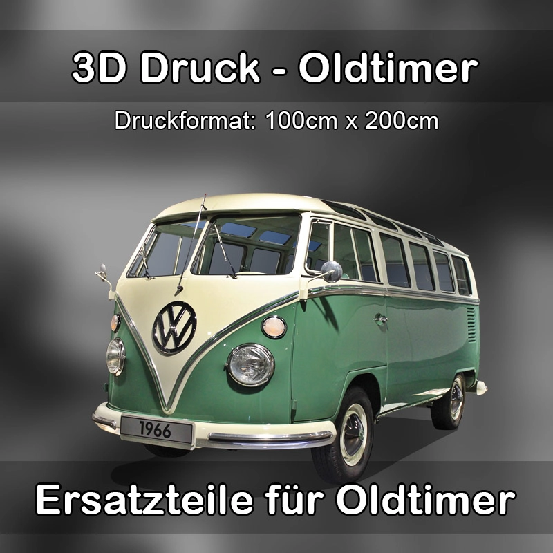 Großformat 3D Druck für Oldtimer Restauration in Bad Freienwalde (Oder) 