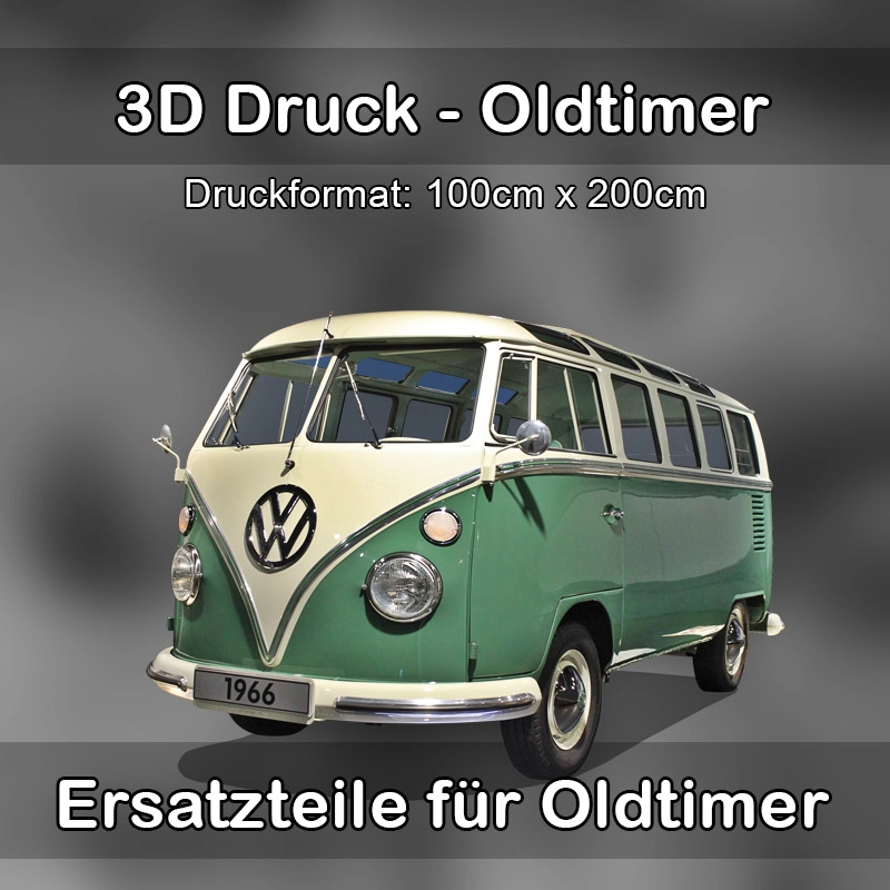 Großformat 3D Druck für Oldtimer Restauration in Bad Friedrichshall 