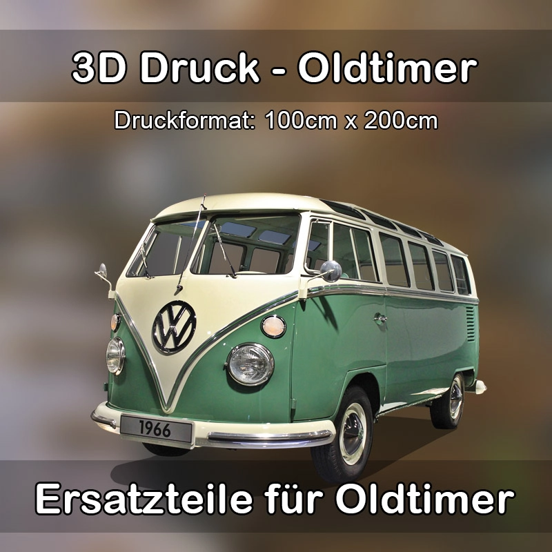 Großformat 3D Druck für Oldtimer Restauration in Bad Füssing 