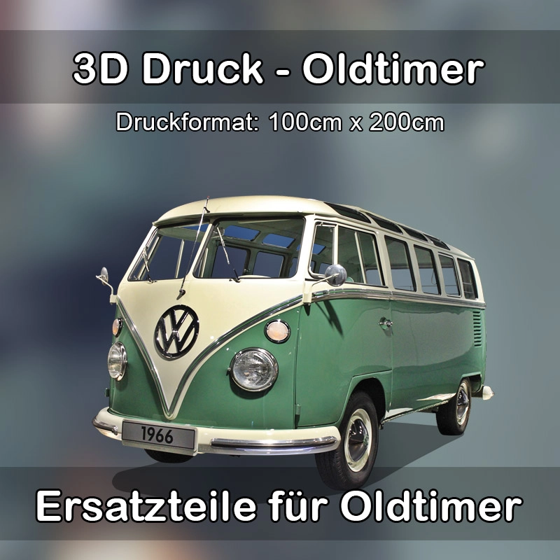 Großformat 3D Druck für Oldtimer Restauration in Bad Gottleuba-Berggießhübel 