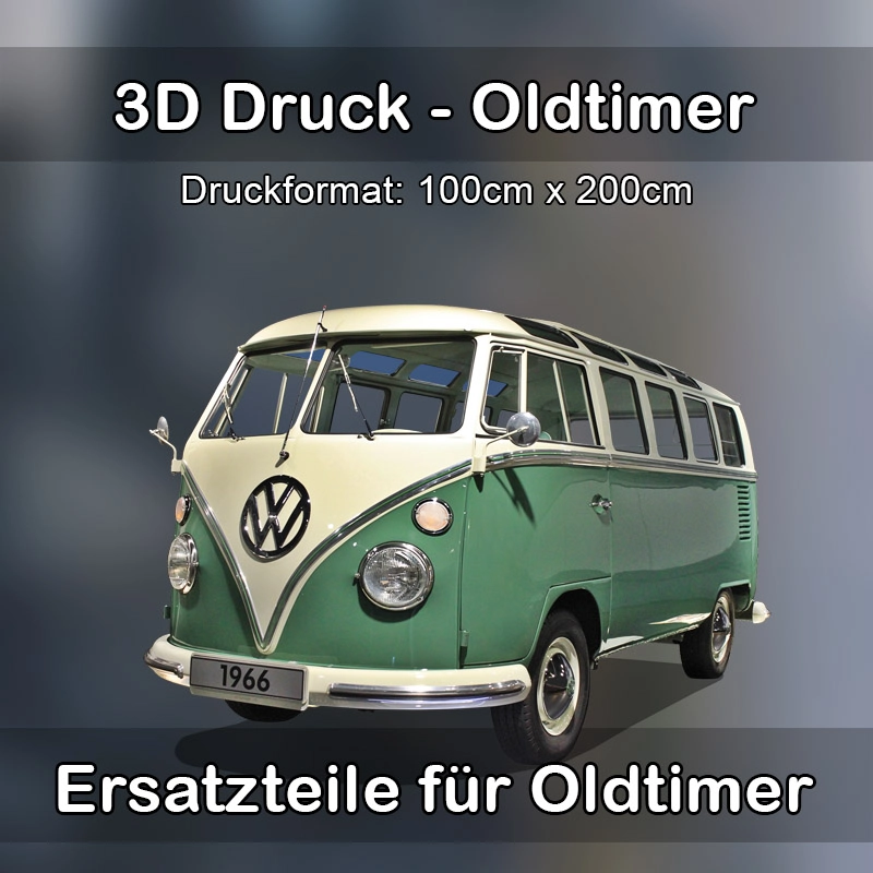 Großformat 3D Druck für Oldtimer Restauration in Bad Griesbach im Rottal 
