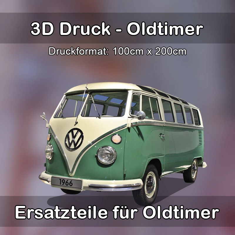 Großformat 3D Druck für Oldtimer Restauration in Bad Grönenbach 