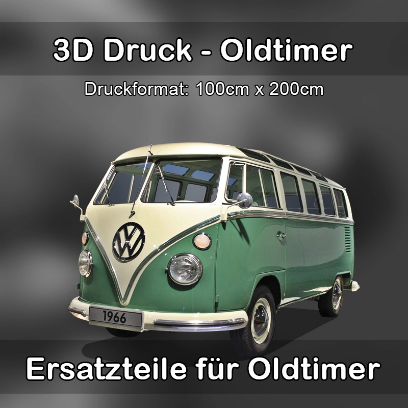 Großformat 3D Druck für Oldtimer Restauration in Bad Heilbrunn 