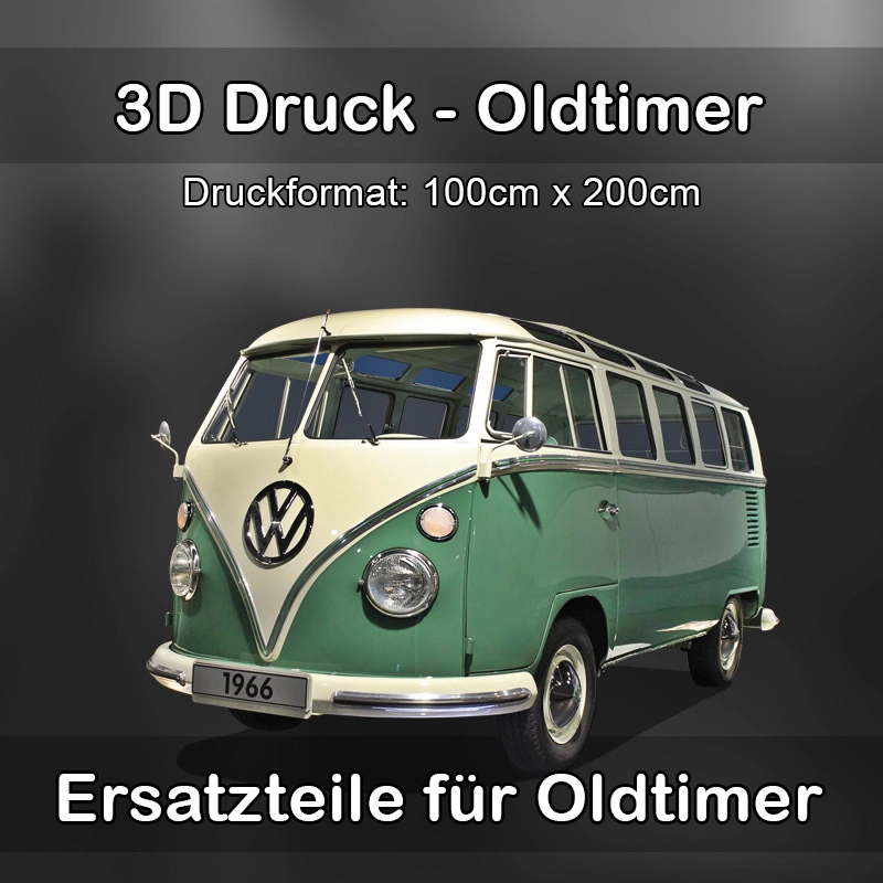 Großformat 3D Druck für Oldtimer Restauration in Bad Hersfeld 