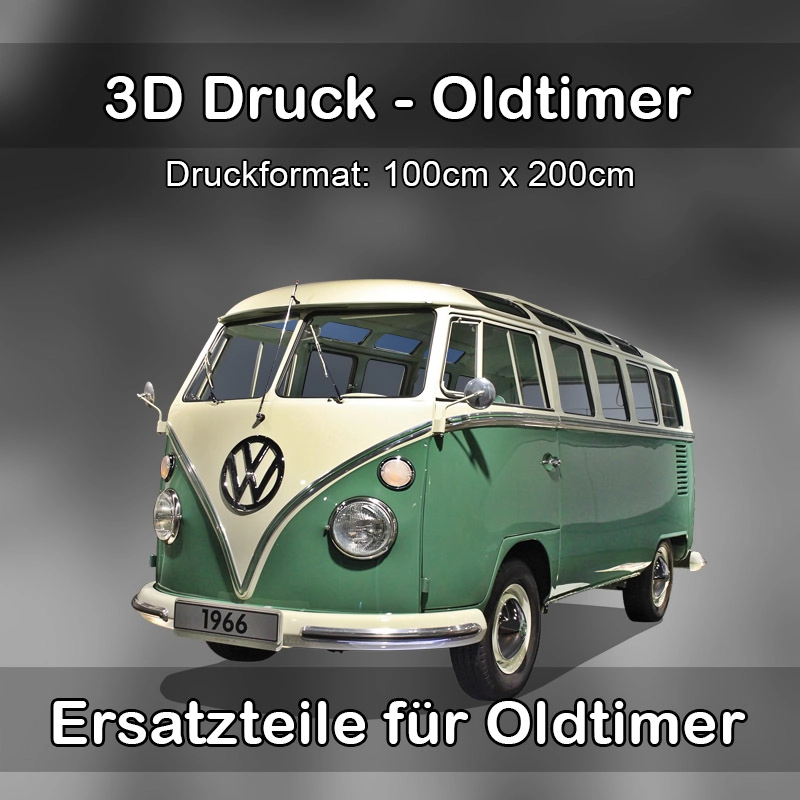 Großformat 3D Druck für Oldtimer Restauration in Bad Karlshafen 