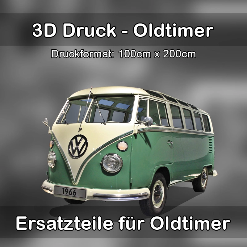 Großformat 3D Druck für Oldtimer Restauration in Bad Kissingen 