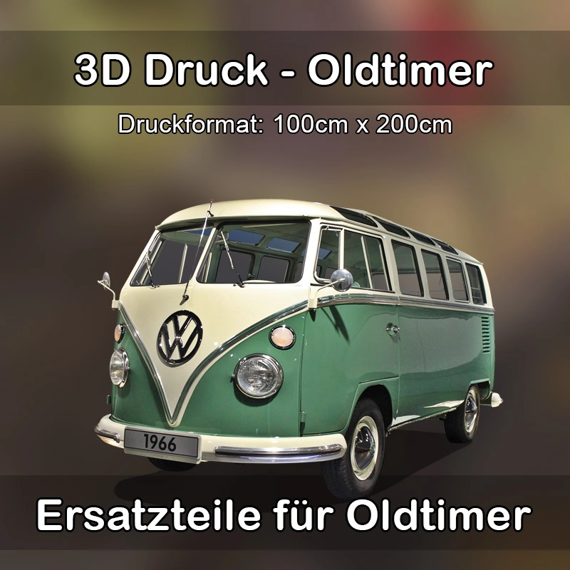 Großformat 3D Druck für Oldtimer Restauration in Bad König 
