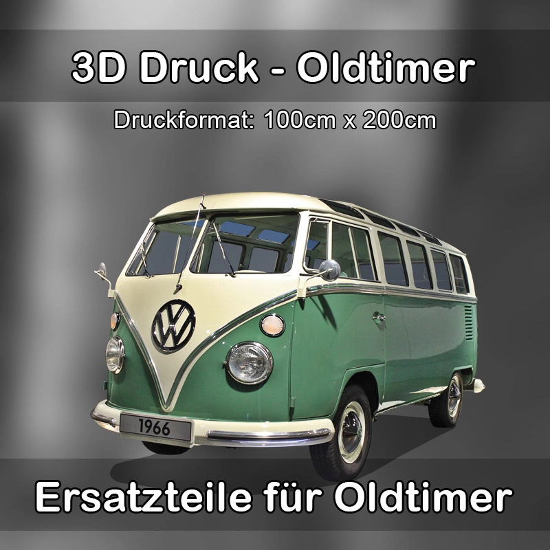 Großformat 3D Druck für Oldtimer Restauration in Bad Kötzting 