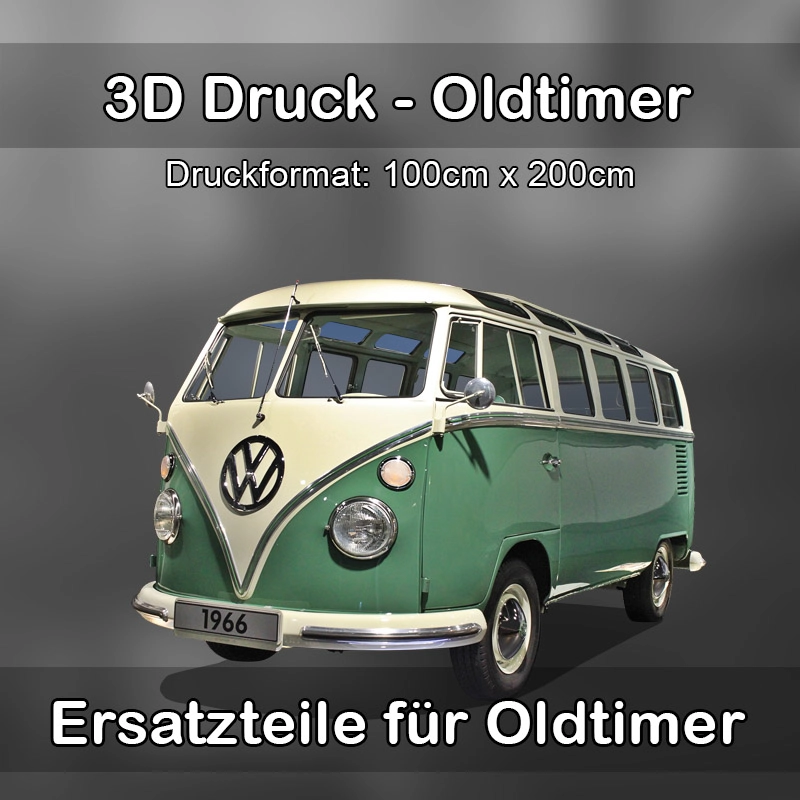 Großformat 3D Druck für Oldtimer Restauration in Bad Krozingen 