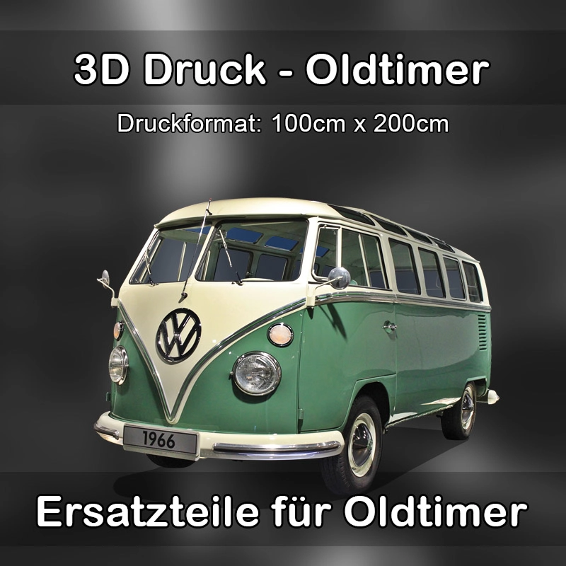 Großformat 3D Druck für Oldtimer Restauration in Bad Langensalza 