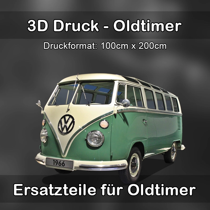 Großformat 3D Druck für Oldtimer Restauration in Bad Lausick 