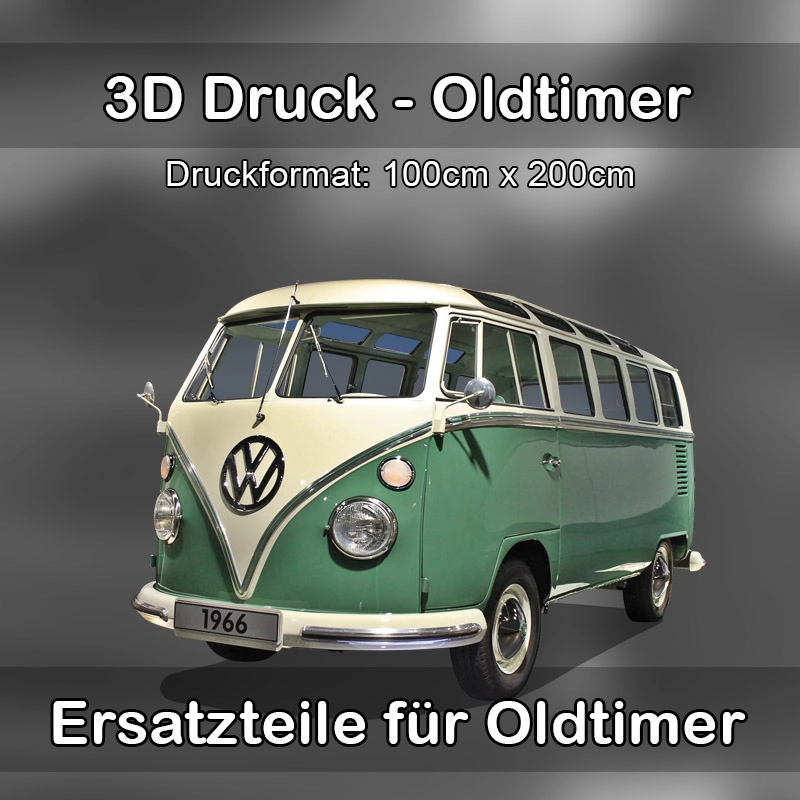 Großformat 3D Druck für Oldtimer Restauration in Bad Liebenstein 