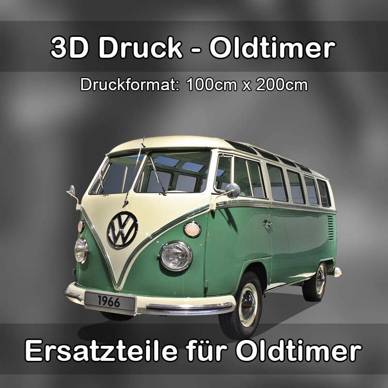 Großformat 3D Druck für Oldtimer Restauration in Bad Liebenzell 