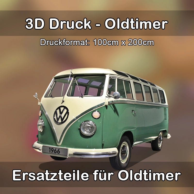 Großformat 3D Druck für Oldtimer Restauration in Bad Lobenstein 