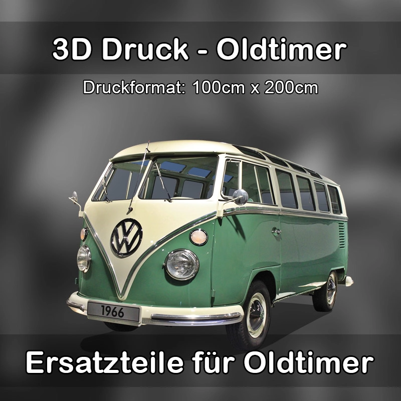 Großformat 3D Druck für Oldtimer Restauration in Bad Marienberg 