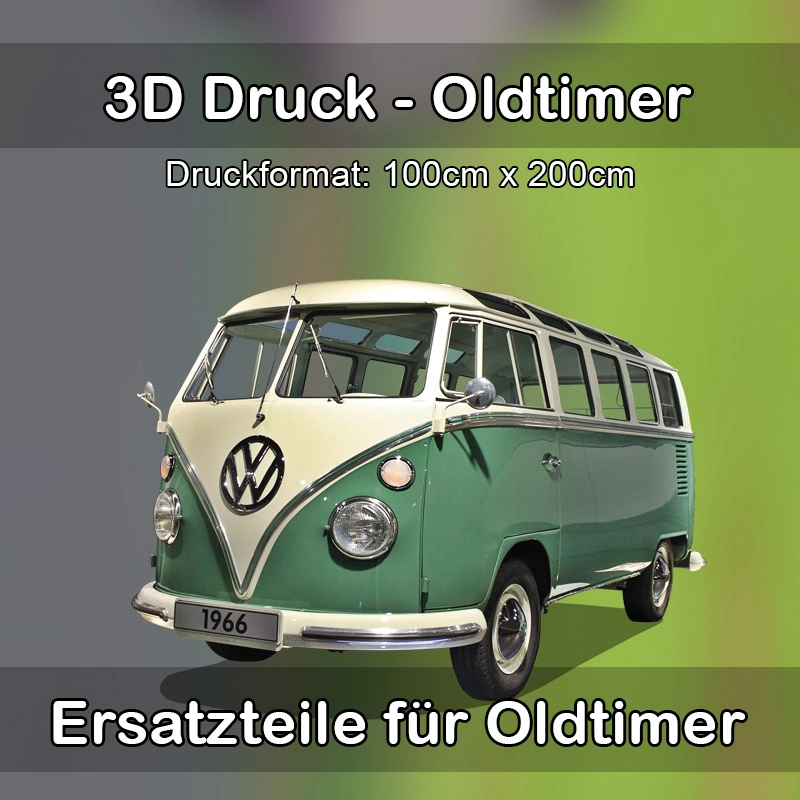 Großformat 3D Druck für Oldtimer Restauration in Bad Mergentheim 