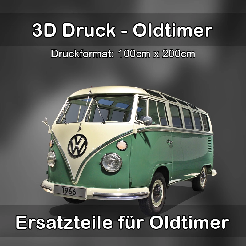 Großformat 3D Druck für Oldtimer Restauration in Bad Nauheim 