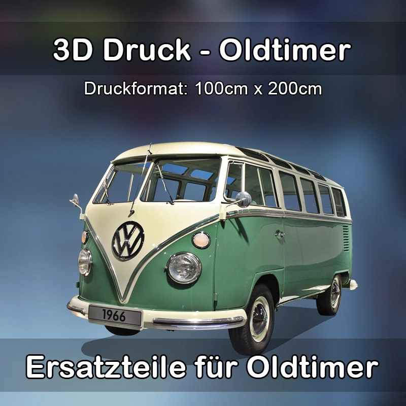Großformat 3D Druck für Oldtimer Restauration in Bad Nenndorf 