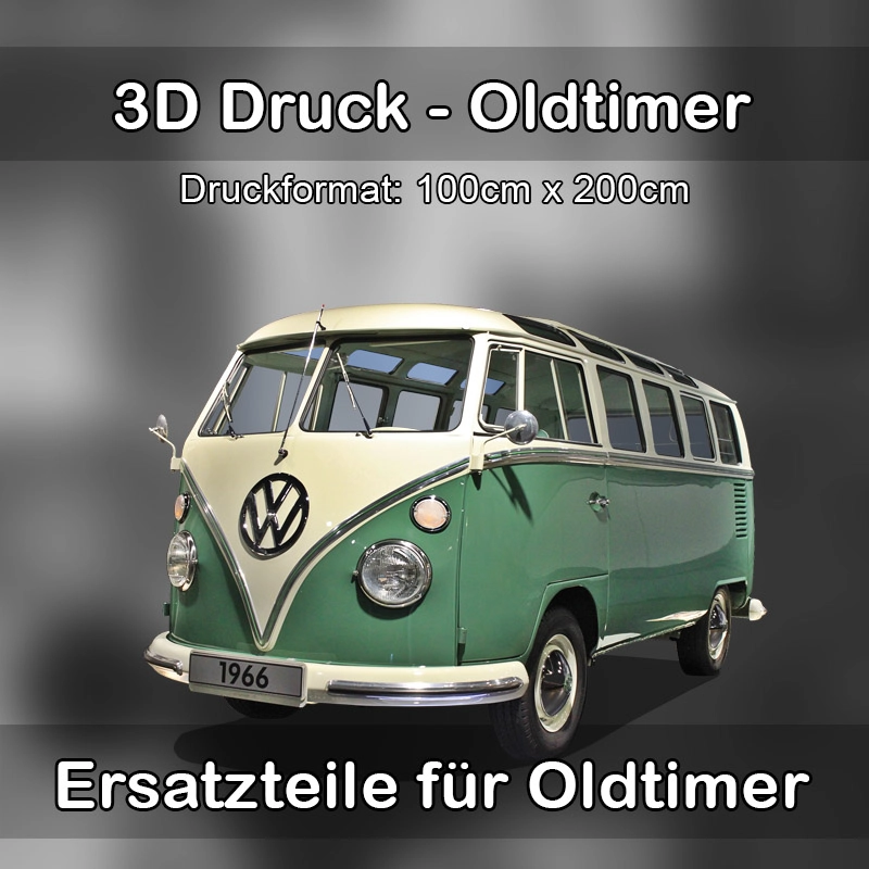 Großformat 3D Druck für Oldtimer Restauration in Bad Neustadt an der Saale 