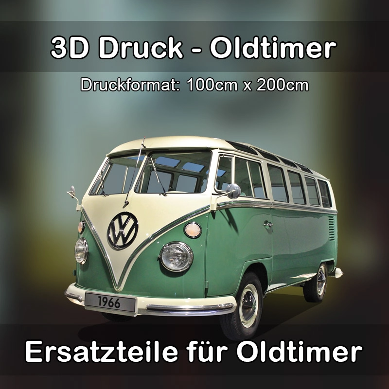 Großformat 3D Druck für Oldtimer Restauration in Bad Oeynhausen 