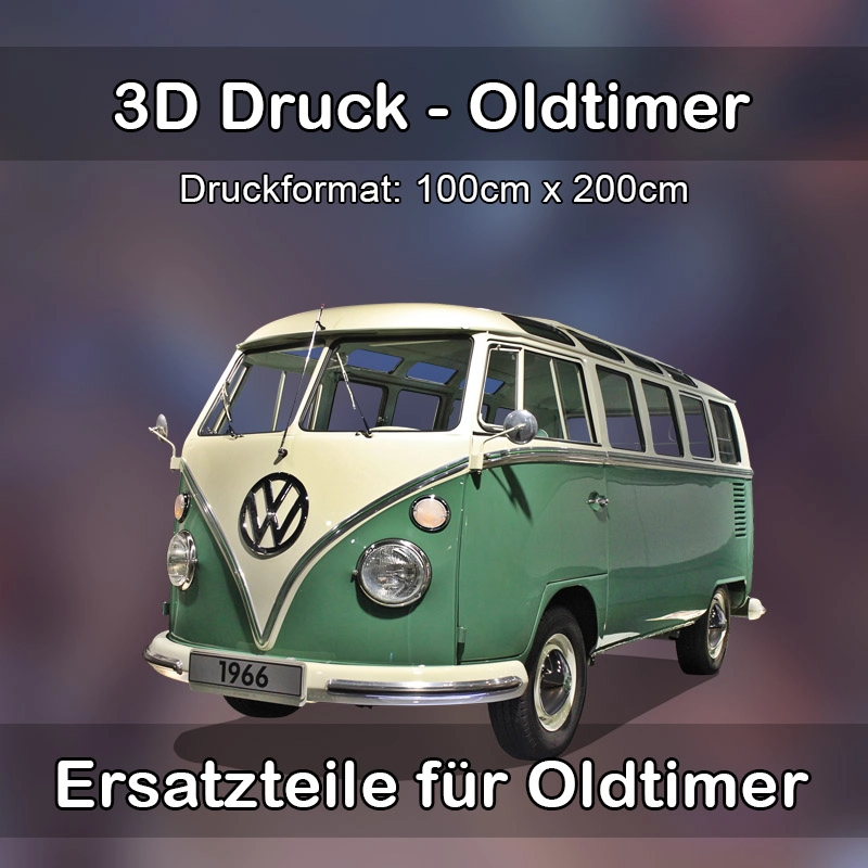 Großformat 3D Druck für Oldtimer Restauration in Bad Rodach 
