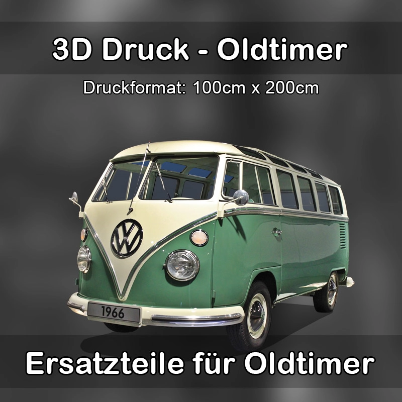 Großformat 3D Druck für Oldtimer Restauration in Bad Salzdetfurth 