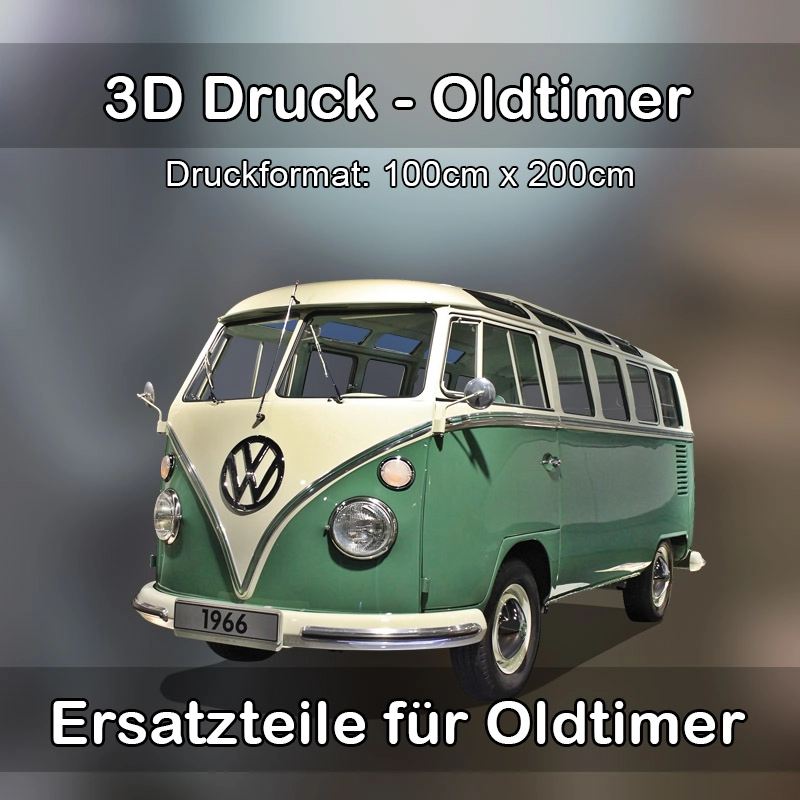 Großformat 3D Druck für Oldtimer Restauration in Bad Saulgau 