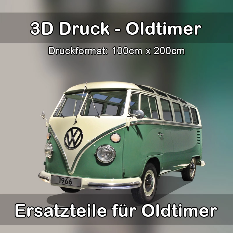 Großformat 3D Druck für Oldtimer Restauration in Bad Schandau 