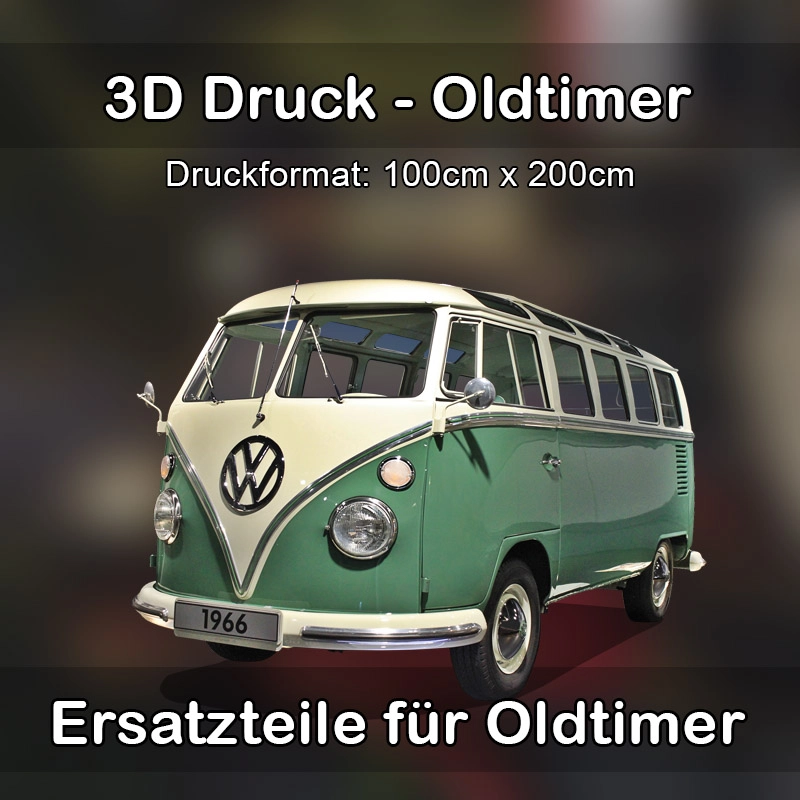 Großformat 3D Druck für Oldtimer Restauration in Bad Schussenried 