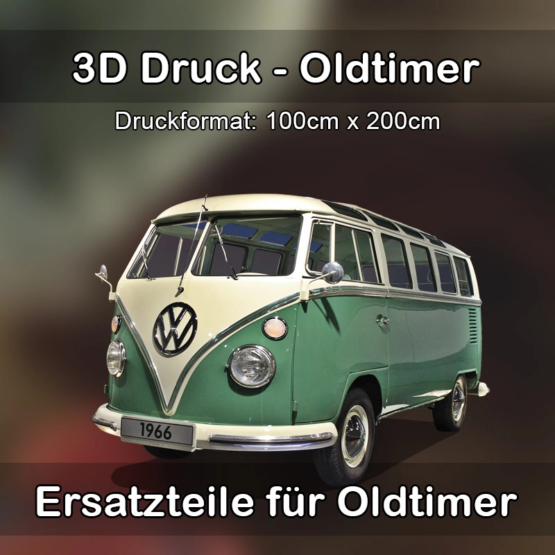 Großformat 3D Druck für Oldtimer Restauration in Bad Schwartau 