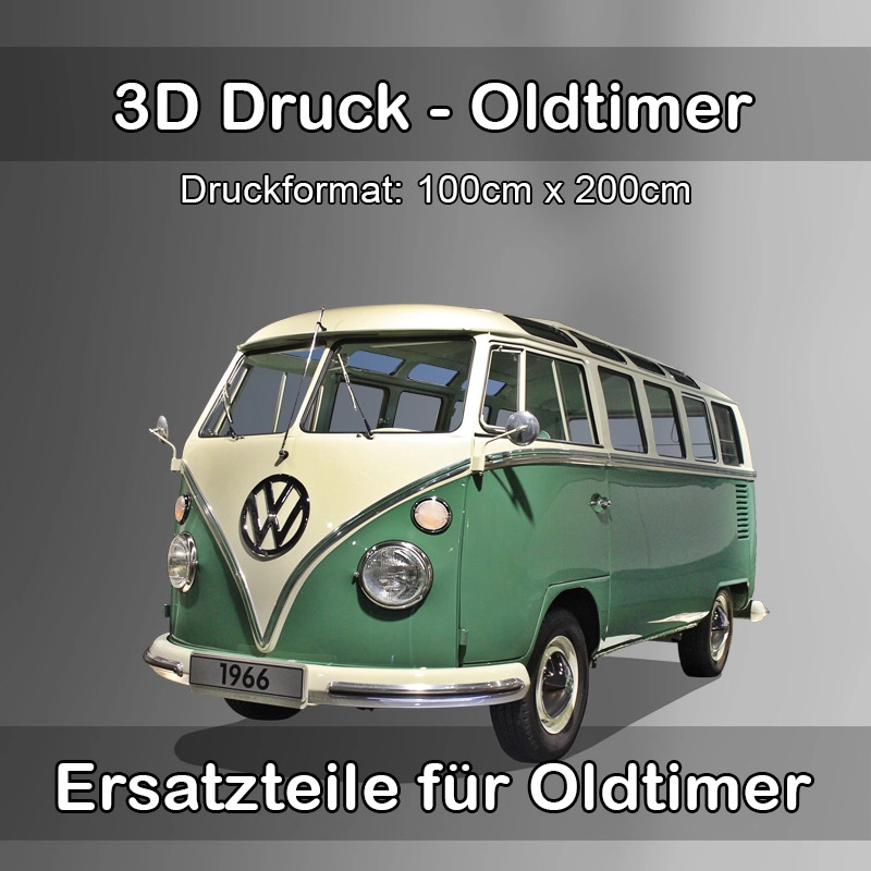Großformat 3D Druck für Oldtimer Restauration in Bad Segeberg 
