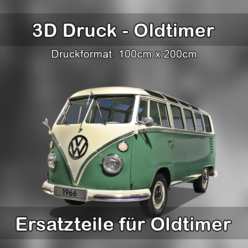 Großformat 3D Druck für Oldtimer Restauration in Bad Soden-Salmünster 
