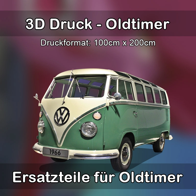 Großformat 3D Druck für Oldtimer Restauration in Bad Staffelstein 