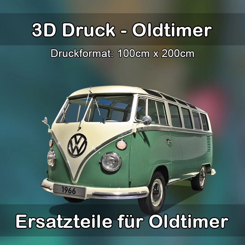 Großformat 3D Druck für Oldtimer Restauration in Bad Sulza 