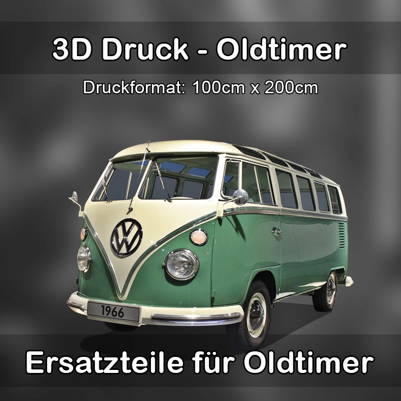 Großformat 3D Druck für Oldtimer Restauration in Bad Tölz 