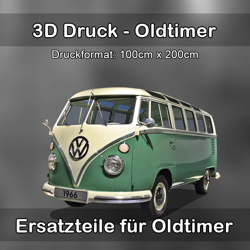 Großformat 3D Druck für Oldtimer Restauration in Bad Waldsee 