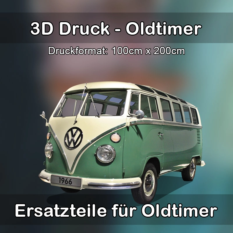 Großformat 3D Druck für Oldtimer Restauration in Bad Wiessee 