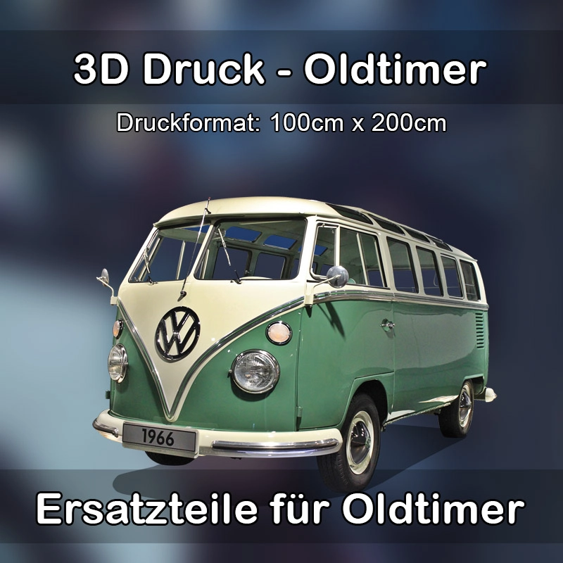 Großformat 3D Druck für Oldtimer Restauration in Bad Wimpfen 