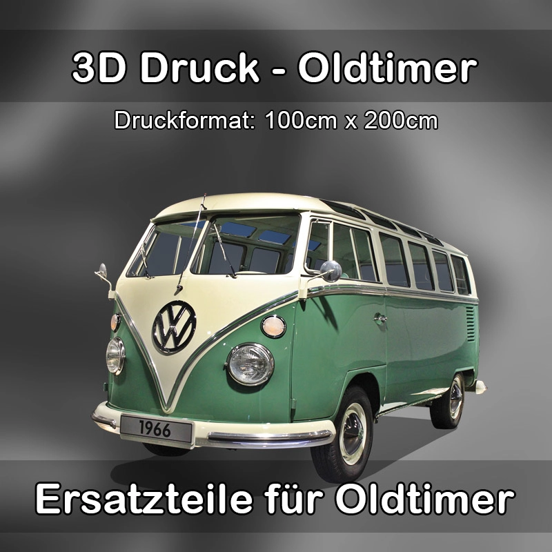 Großformat 3D Druck für Oldtimer Restauration in Bad Windsheim 