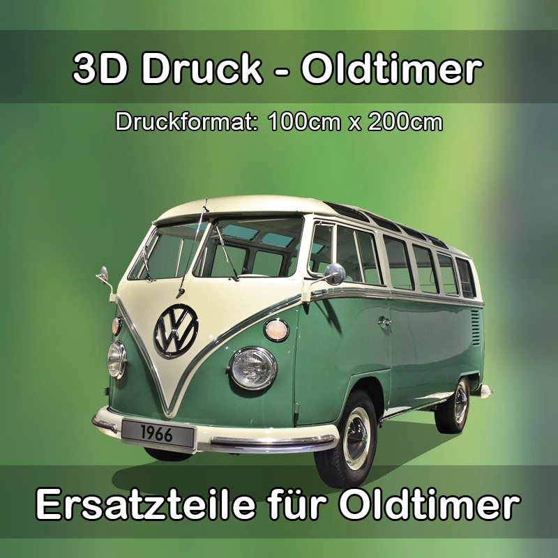 Großformat 3D Druck für Oldtimer Restauration in Bad Wünnenberg 
