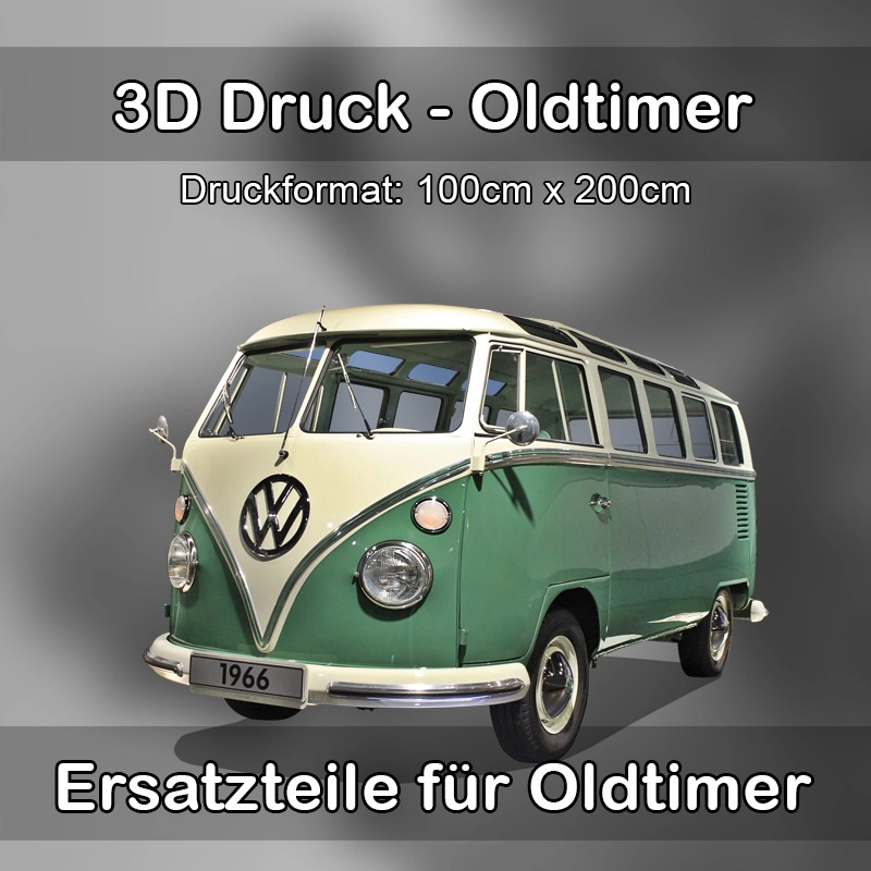Großformat 3D Druck für Oldtimer Restauration in Bad Wurzach 