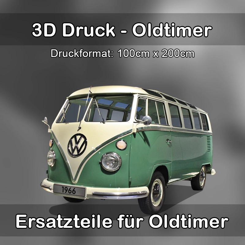 Großformat 3D Druck für Oldtimer Restauration in Bad Zwischenahn 